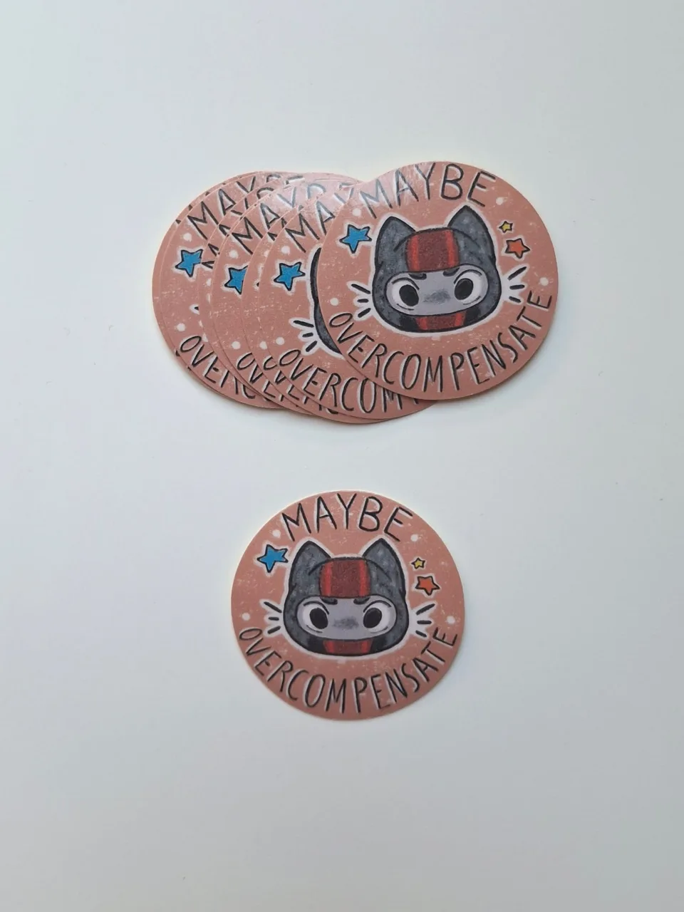 Stickers Overcompensate