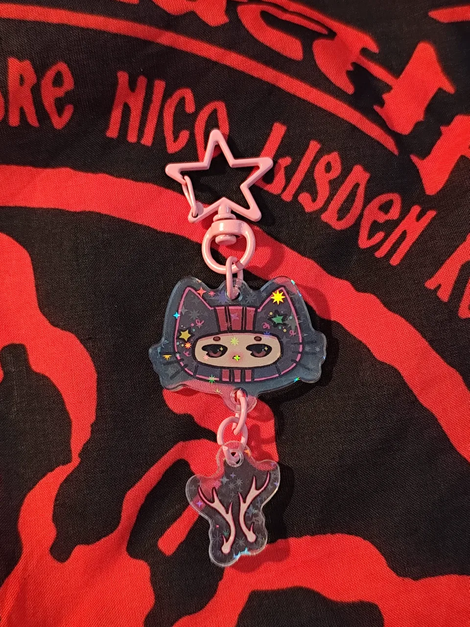 clancy double keychain